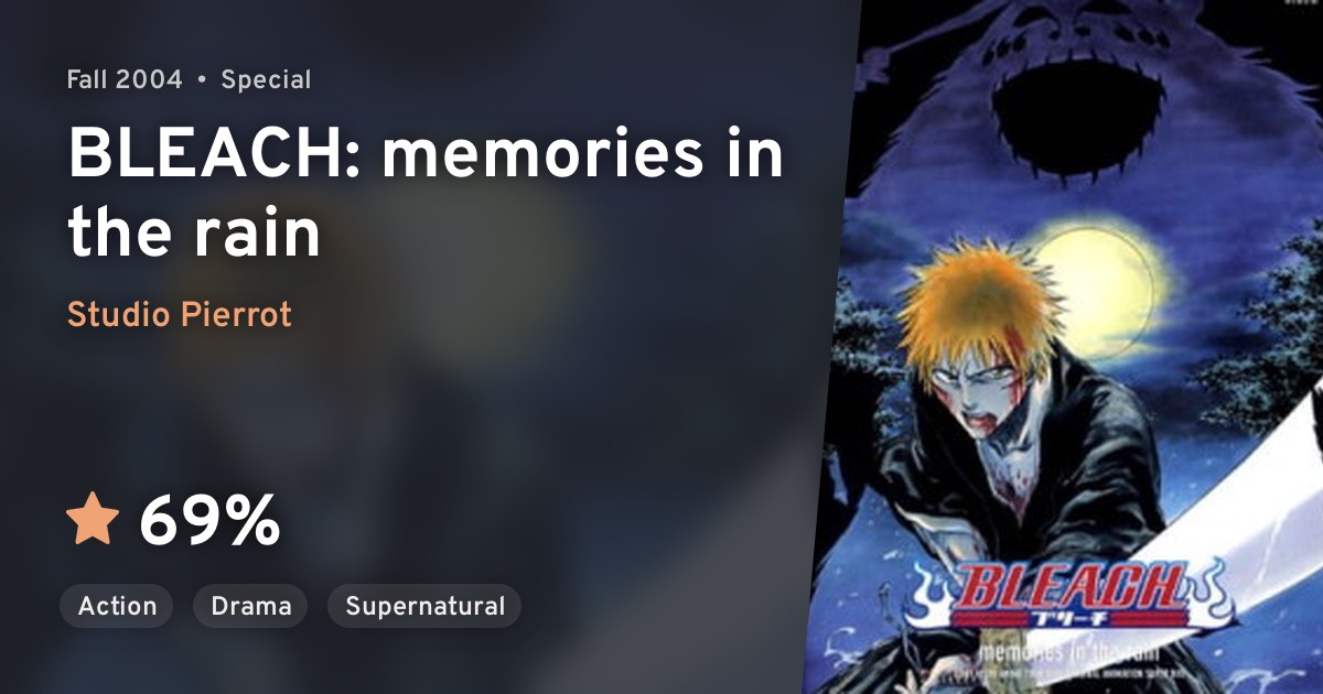 BLEACH memories in the rain · AniList