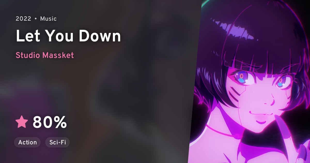 Let You Down · AniList