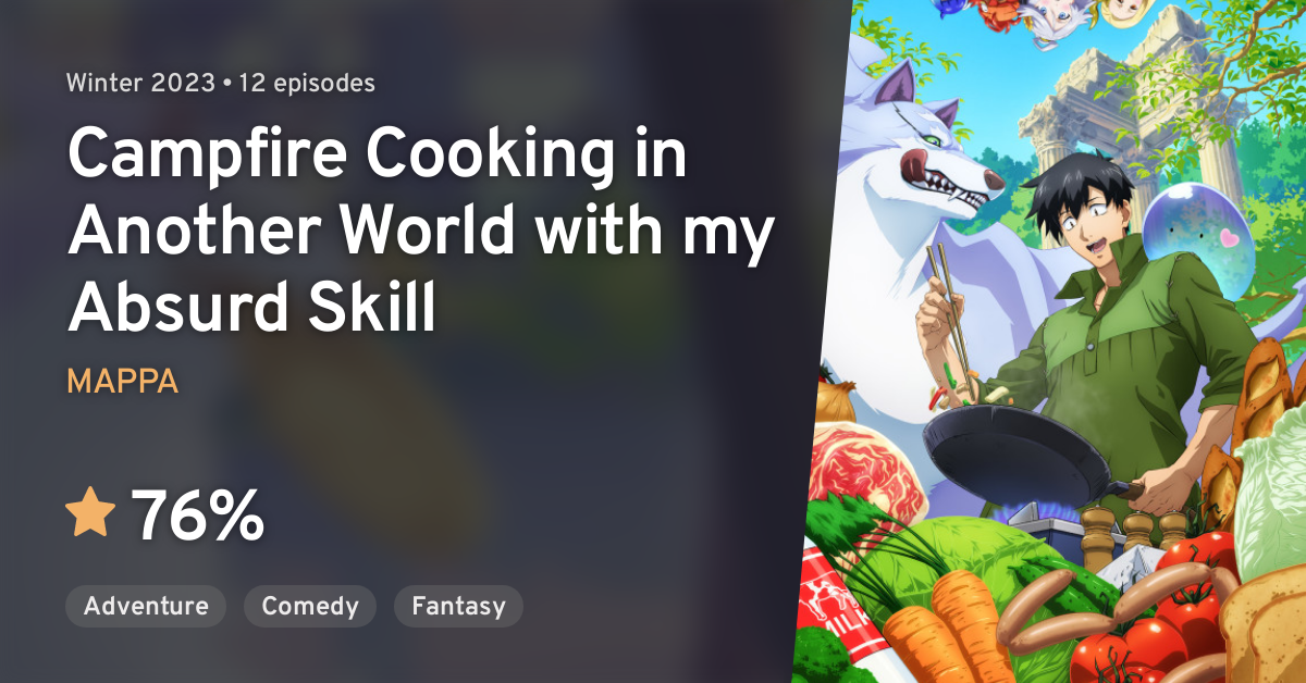 Campfire Cooking in Another World Dublado Na Crunchyroll