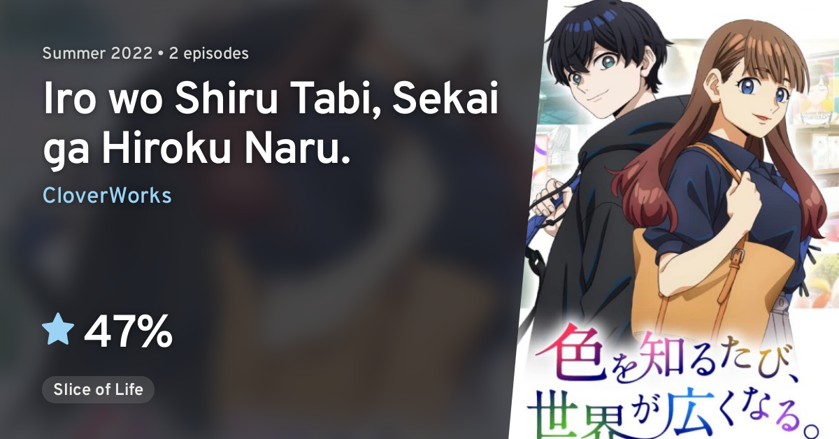 Anime Like Iro wo Shiru Tabi, Sekai ga Hiroku Naru.
