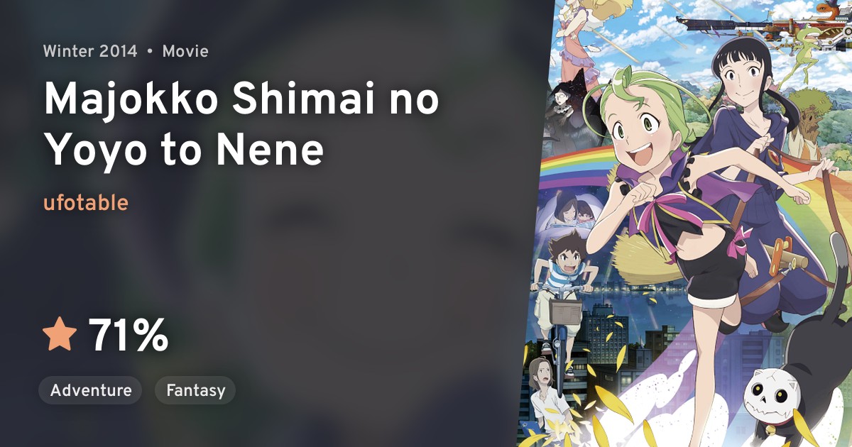Majokko Shimai no Yoyo to Nene · AniList