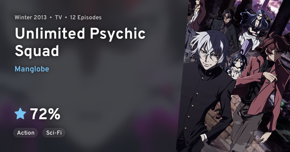 Zettai Karen Children The Unlimited Hyoubu Kyousuke Unlimited Psychic Squad Anilist
