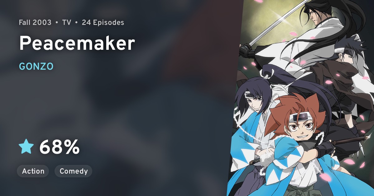 Peace Maker Kurogane Peacemaker Anilist