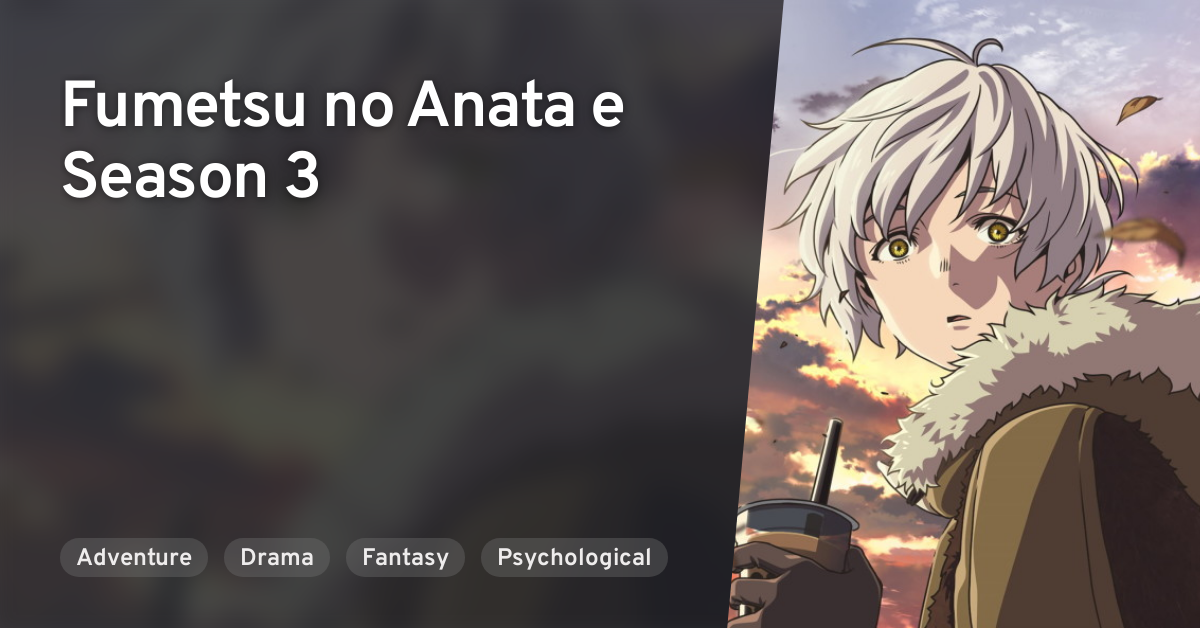 Fumetsu no Anata e (To Your Eternity): resumo completo da primeira  temporada