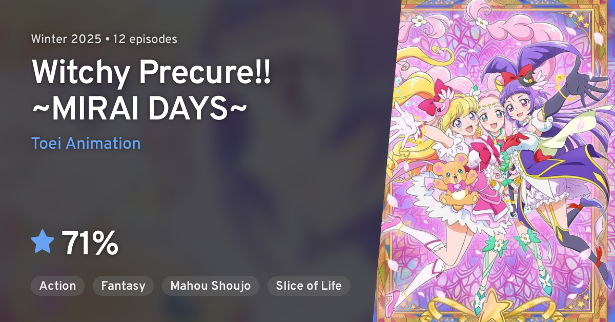 Precure Franchise To Get 2 New Titles For Grown Up Fans