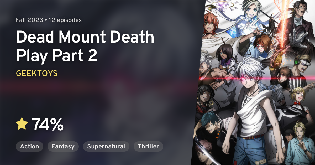 Dead Mount Death Play: Part 1 - 11 de Abril de 2023