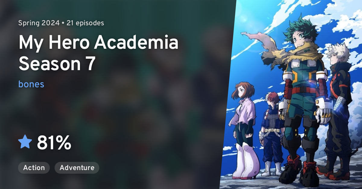 My Hero Academia (7ª Temporada) - 2024