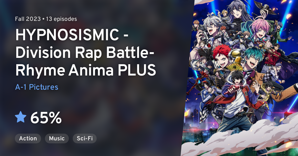 Hypnosis Mic -Division Rap Battle- Rhyme Anima+ (HYPNOSISMIC -Division ...