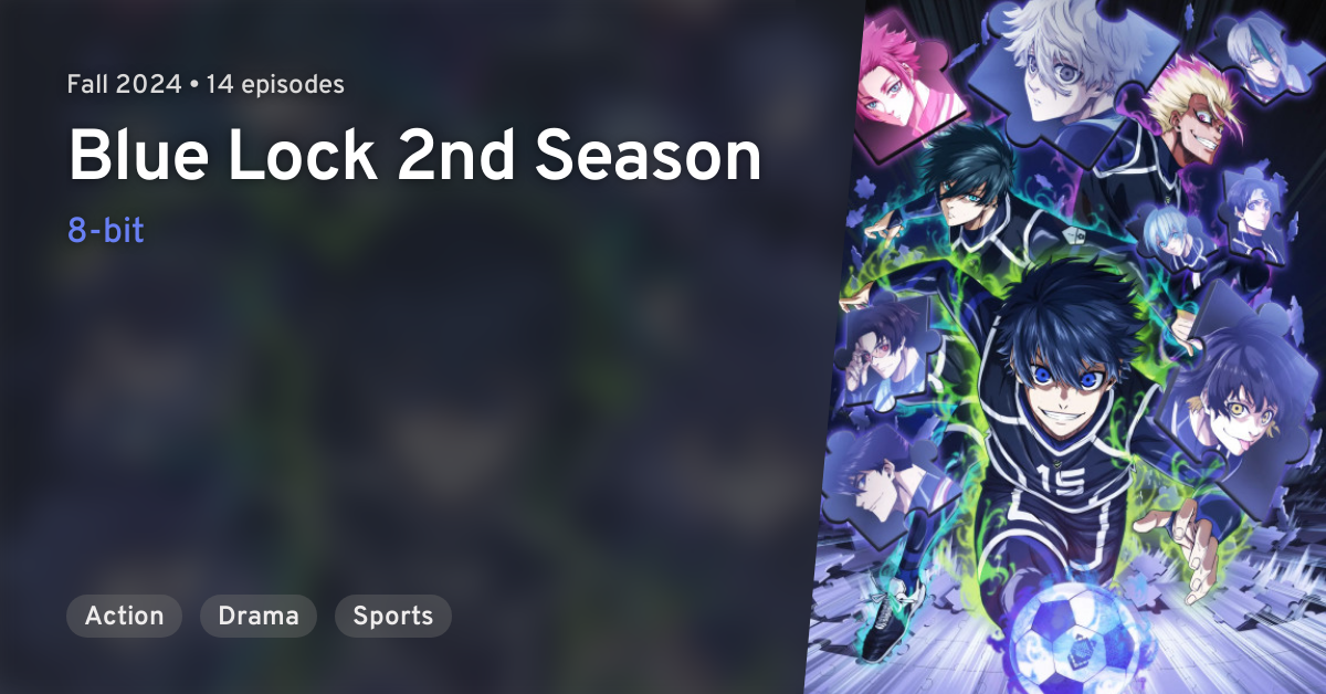 Blue lock Season 2 (and movie) scheduled for 2024 : r/BlueLock