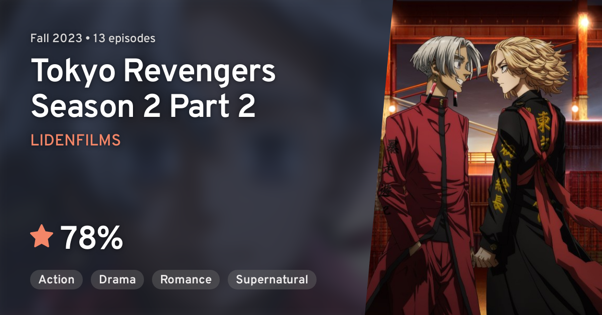 Tokyo Revengers Releases Season 2 Opening: Watch