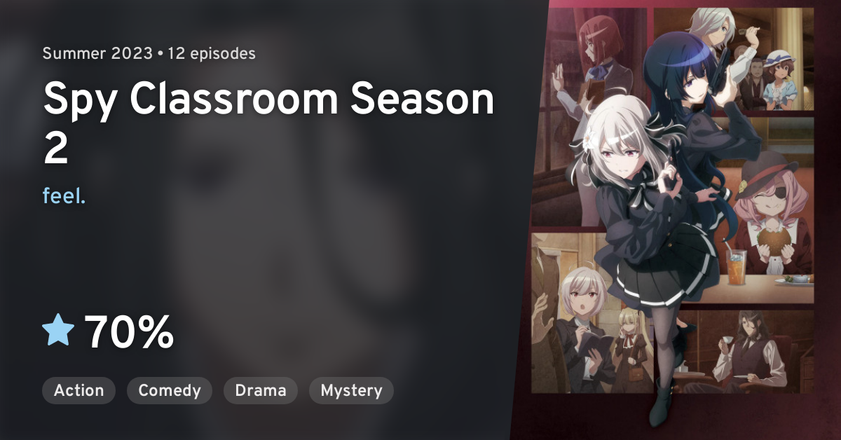 Spy Kyoushitsu 2nd Season (Spy Classroom Season 2) Teaser 