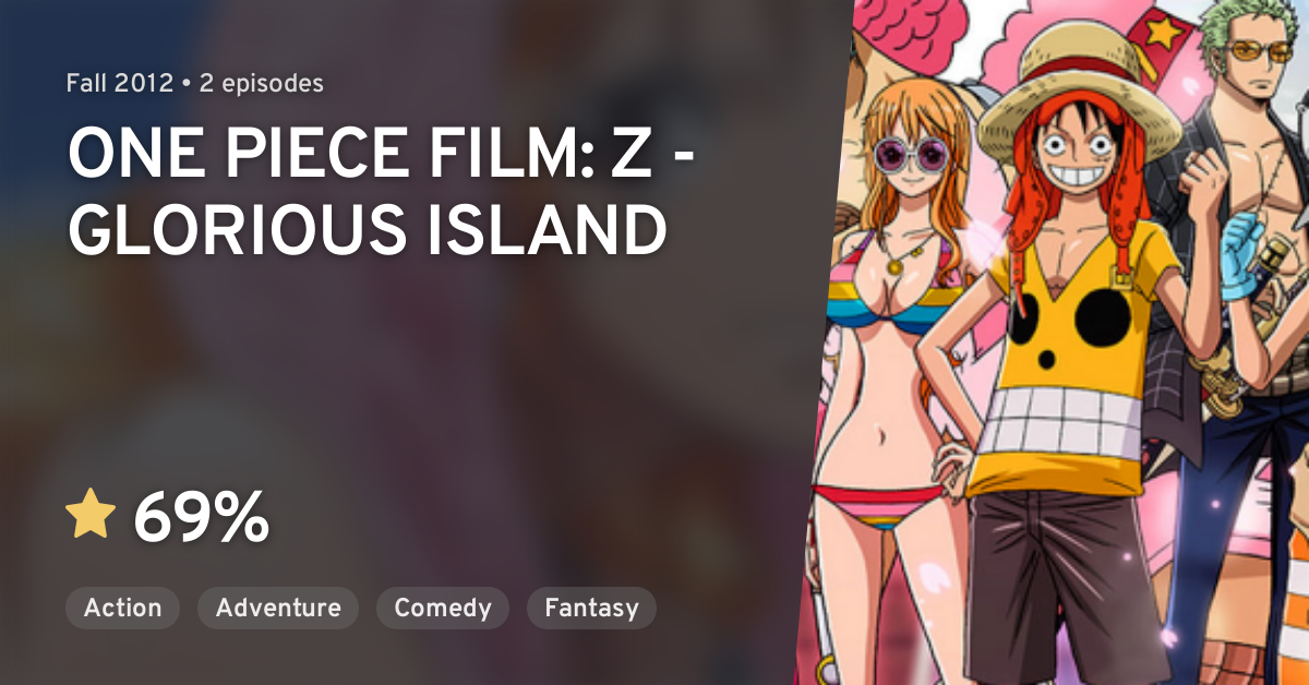 One Piece Film Z: Glorious Island (2012) - Filmaffinity