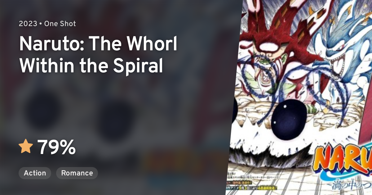 NARUTO Gaiden: Uzu no Naka no Tsumujikaze (Naruto: The Whorl Within the ...