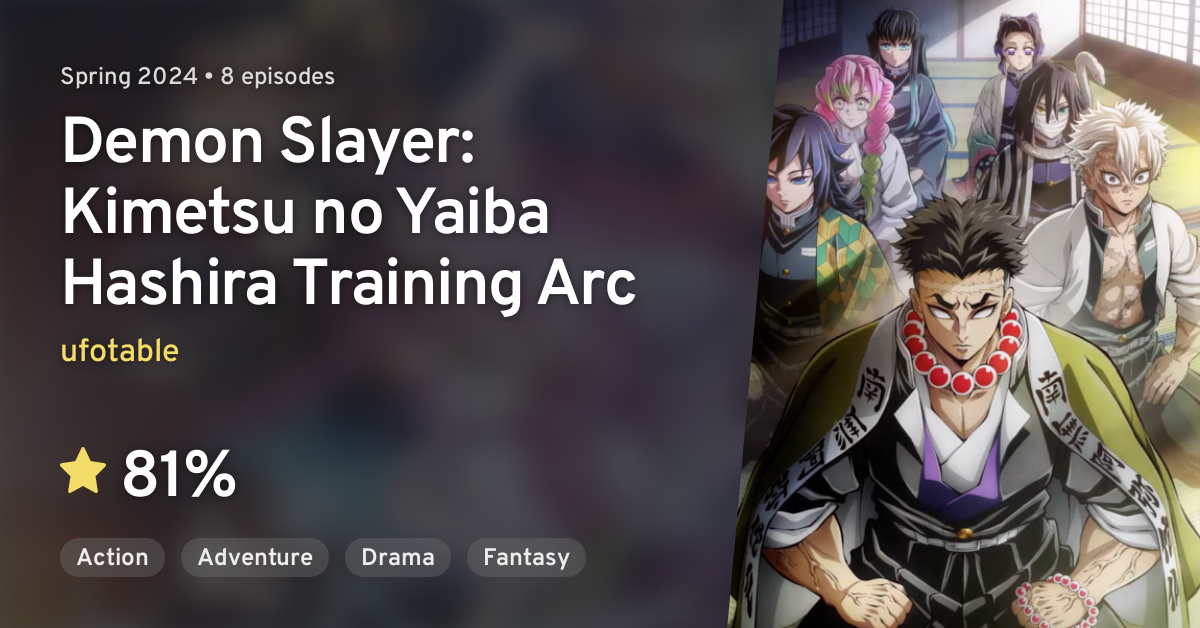 Demon Slayer: To The Hashira Training Vale Geek