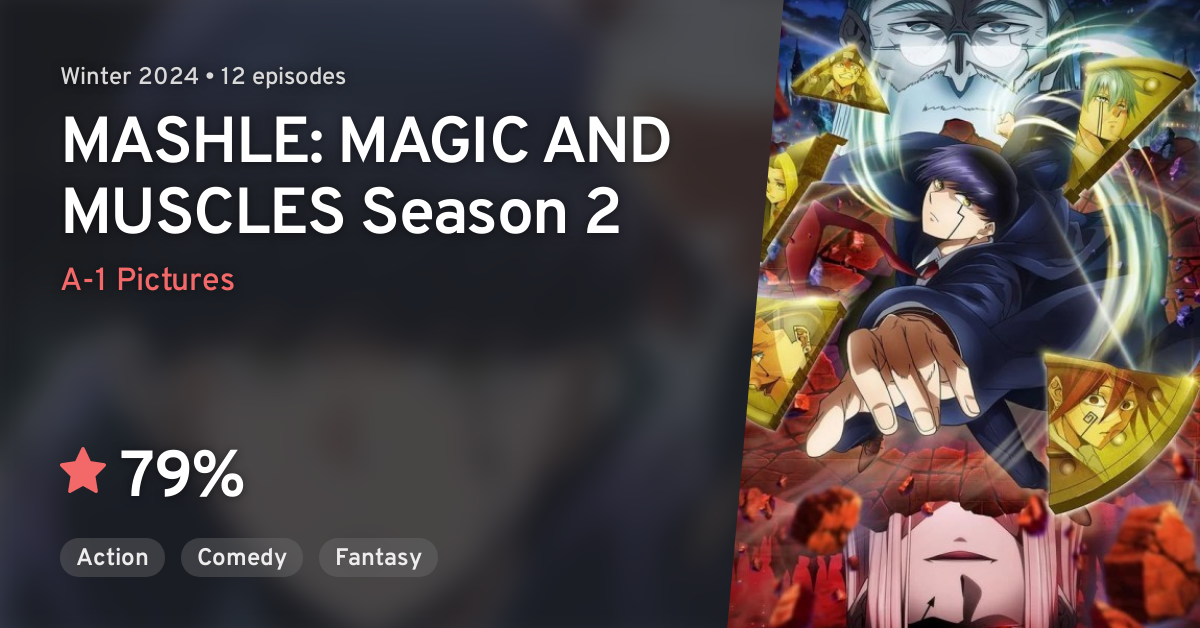 Seiyuu Corner on X: Mashle: Magic and Muscles Season 2 - Divine