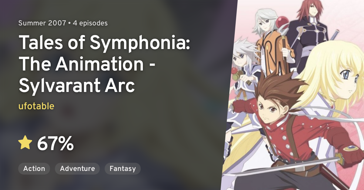 Tales of Symphonia: The Animation Sylvarant Arc 4 - Watch on