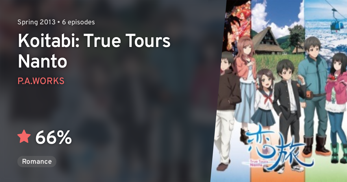 Koitabi True Tours Nanto Anilist