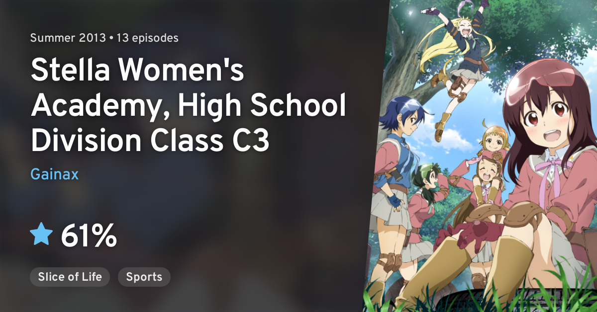 Stella Jogakuin Koutou-ka C³-bu (Stella Women's Academy, High School  Division Class C3) · AniList