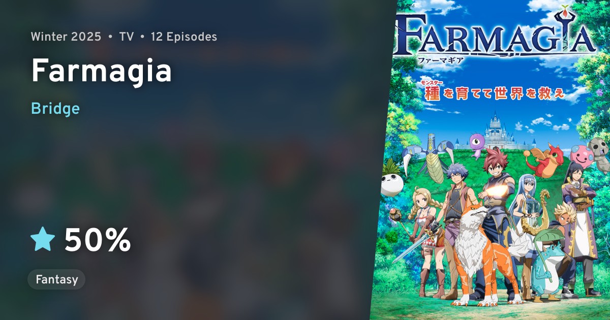 FARMAGIA (Farmagia) · AniList