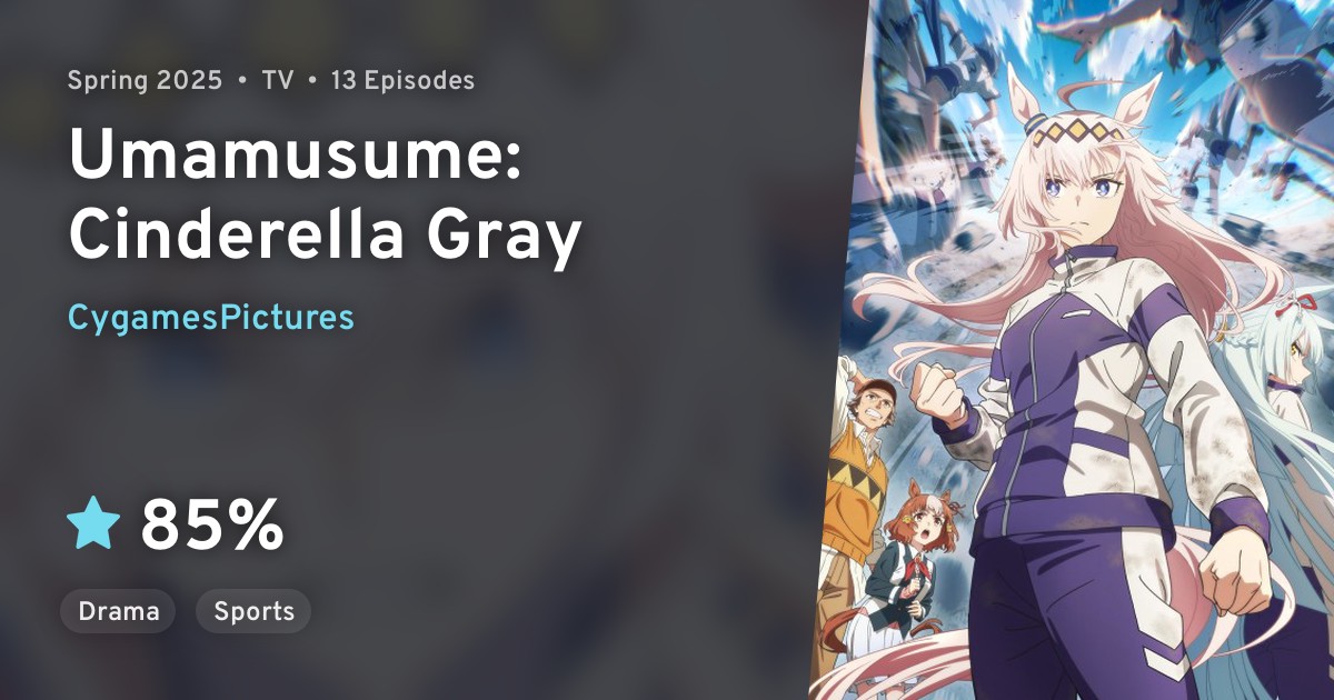 Uma Musume: Cinderella Gray (Umamusume: Cinderella Gray) · AniList