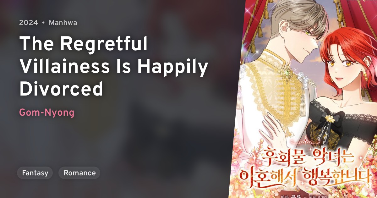 Huhoemul Angnyeoneun Ihonhaeseo Haengbokamnida · AniList