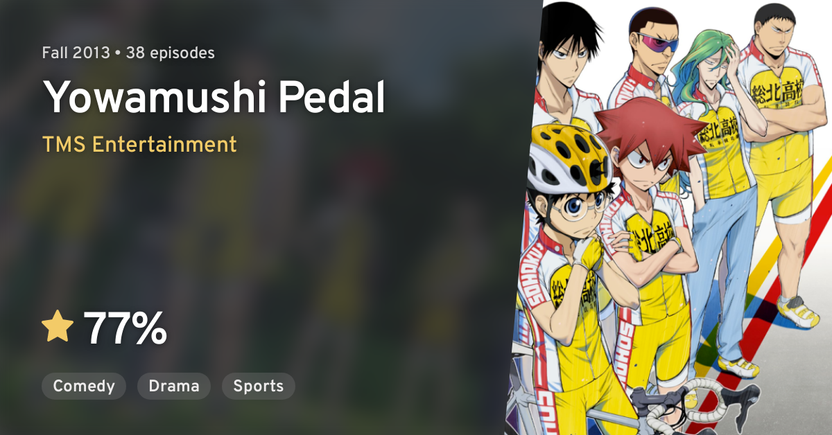 Sugoi LITE on X: Yowamushi Pedal TV Anime Season 5 is titled Yowamushi  Pedal: Limit Break + First Visual. Broadcast on NHK General TV from  October 2022.  / X