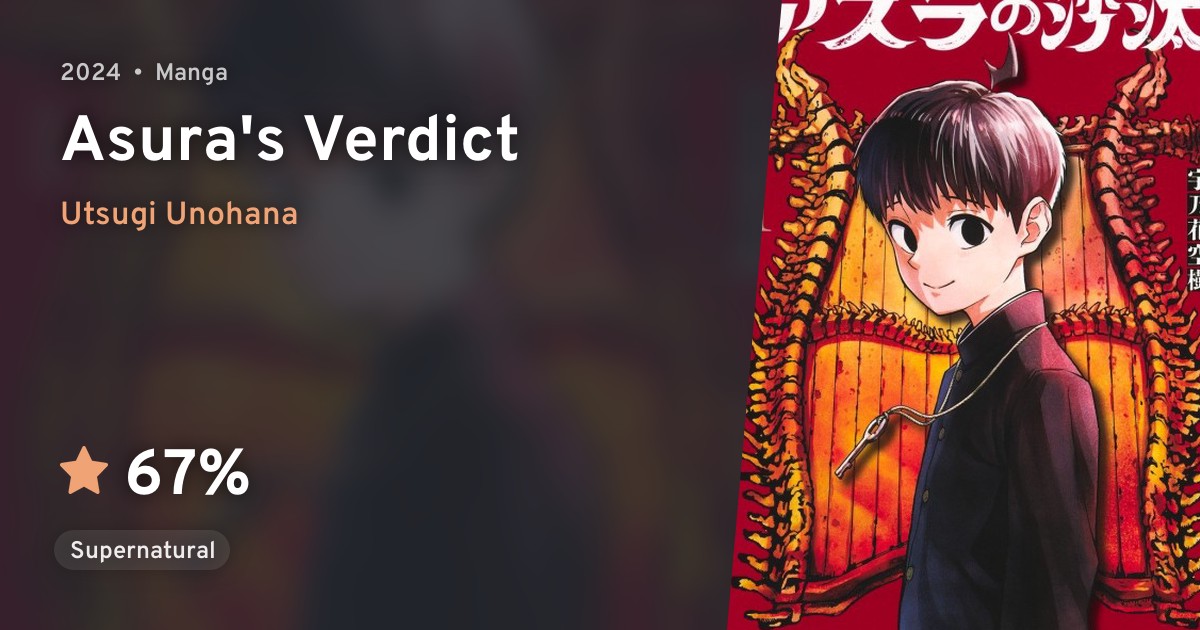Asura no Sata (Asura's Verdict) · AniList