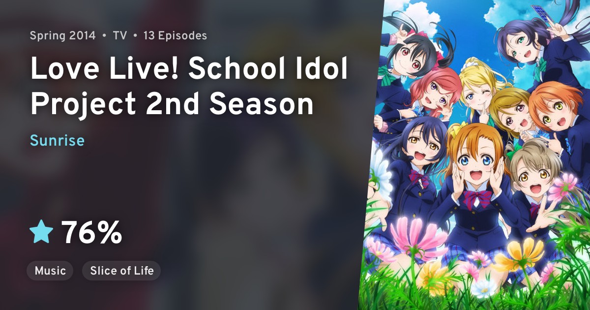 Love Live School Idol Project 2nd Season Love Live School Idol Project 2nd Season Anilist