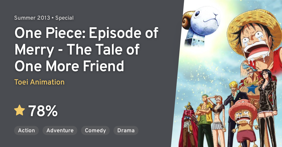 One Piece Episode of Merry ~ The Tale of One More Friend ~ Trailer