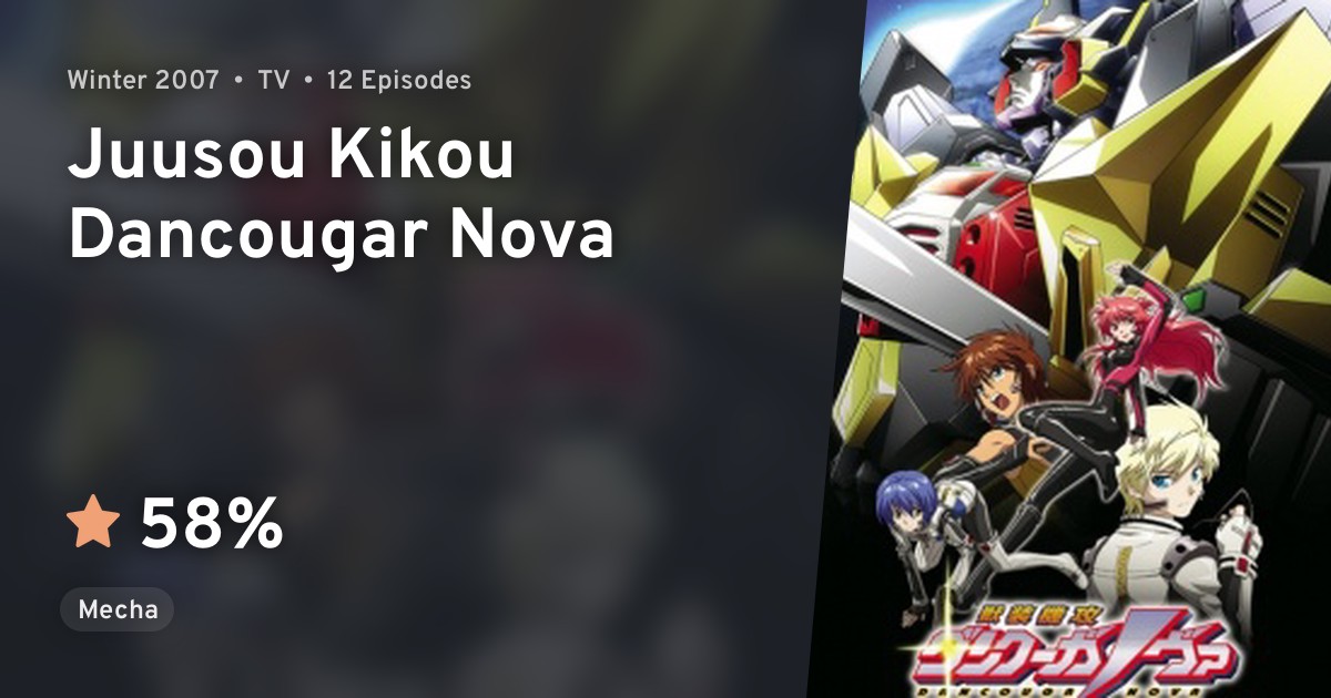 Juusou Kikou Dancougar Nova Anilist