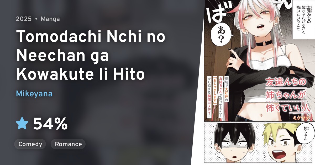 Tomodachi Nchi no Neechan ga Kowakute Ii Hito · AniList