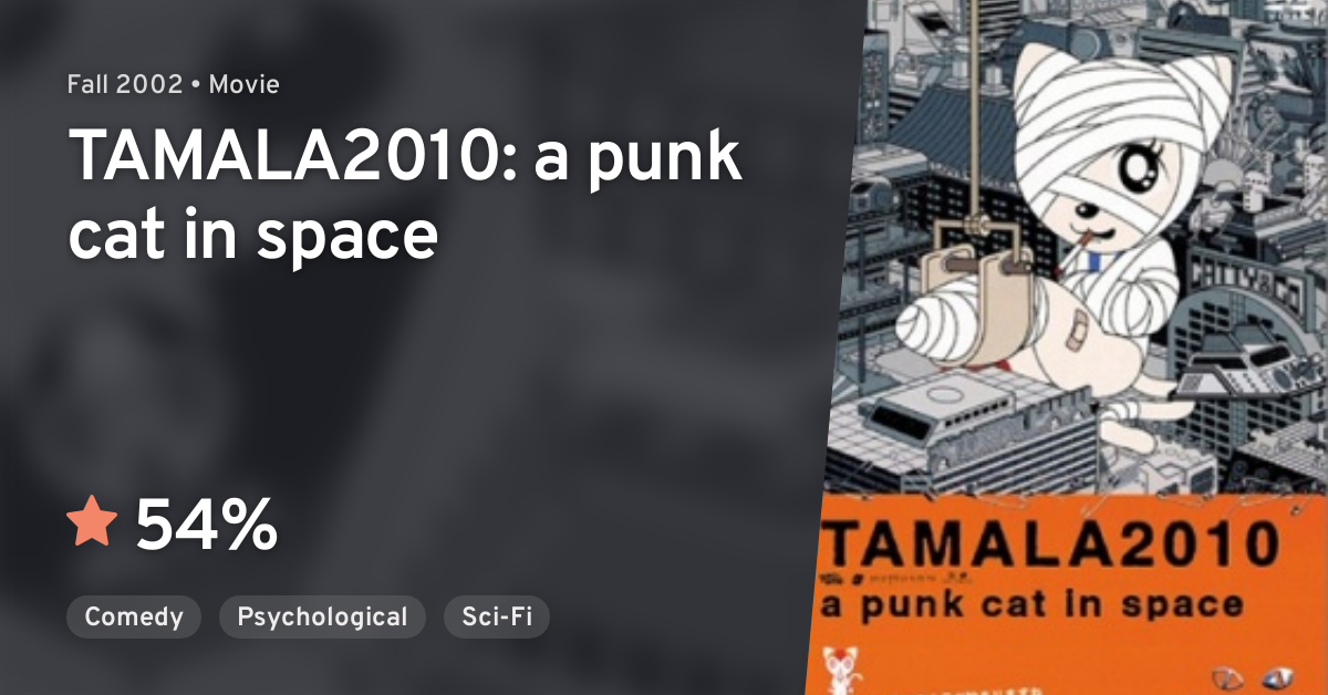 TAMALA2010: a punk cat in space · AniList