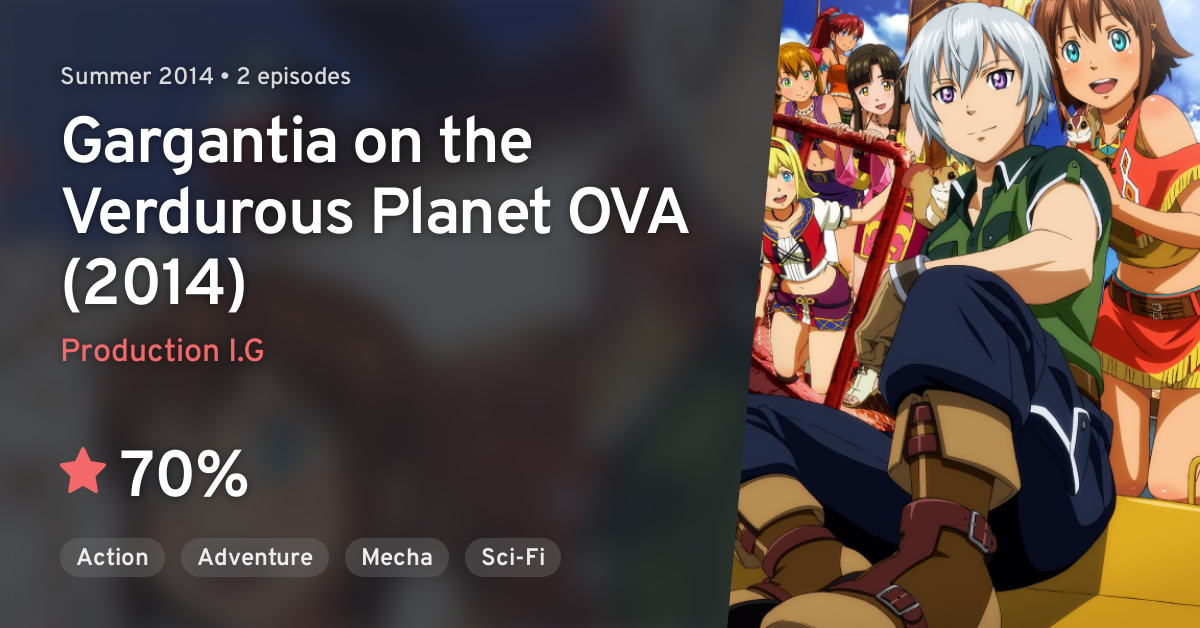 Mais informações sobre os OVAs de Suisei no Gargantia