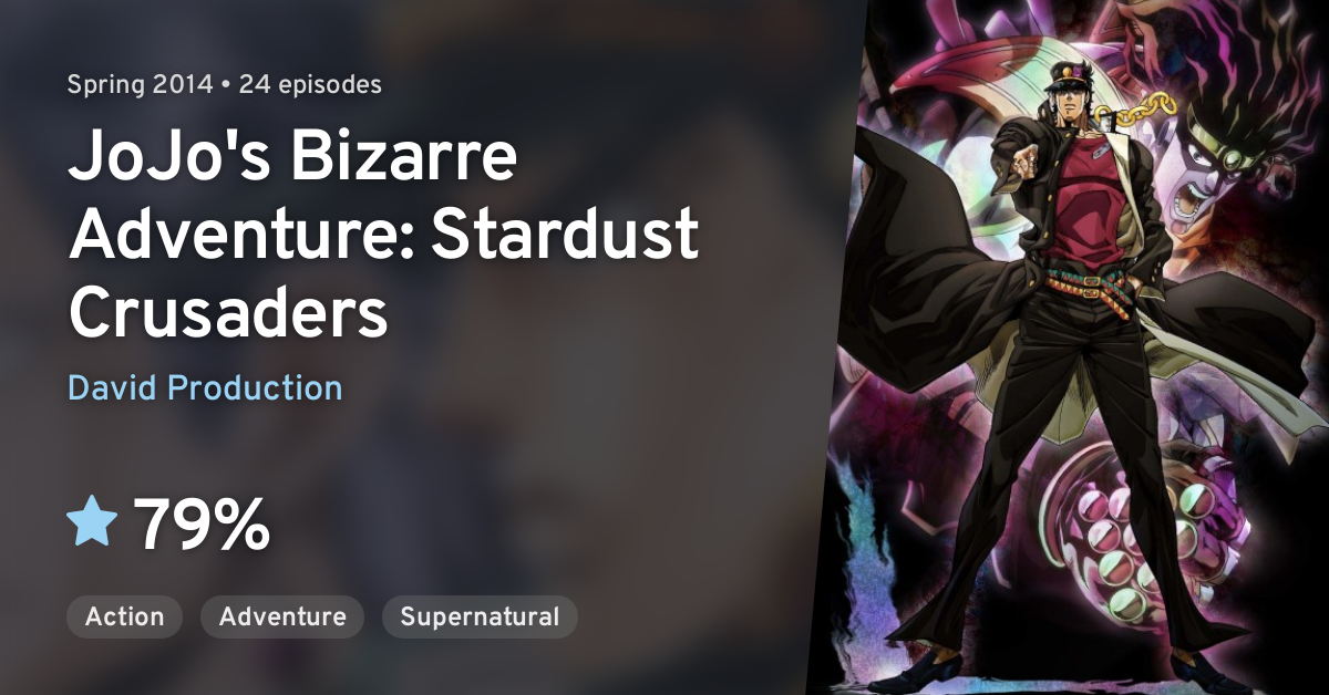JoJo's Bizarre Adventure: Stardust Crusaders