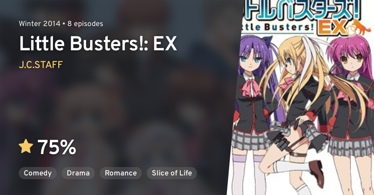 Little Busters Ex Little Busters Ex Anilist