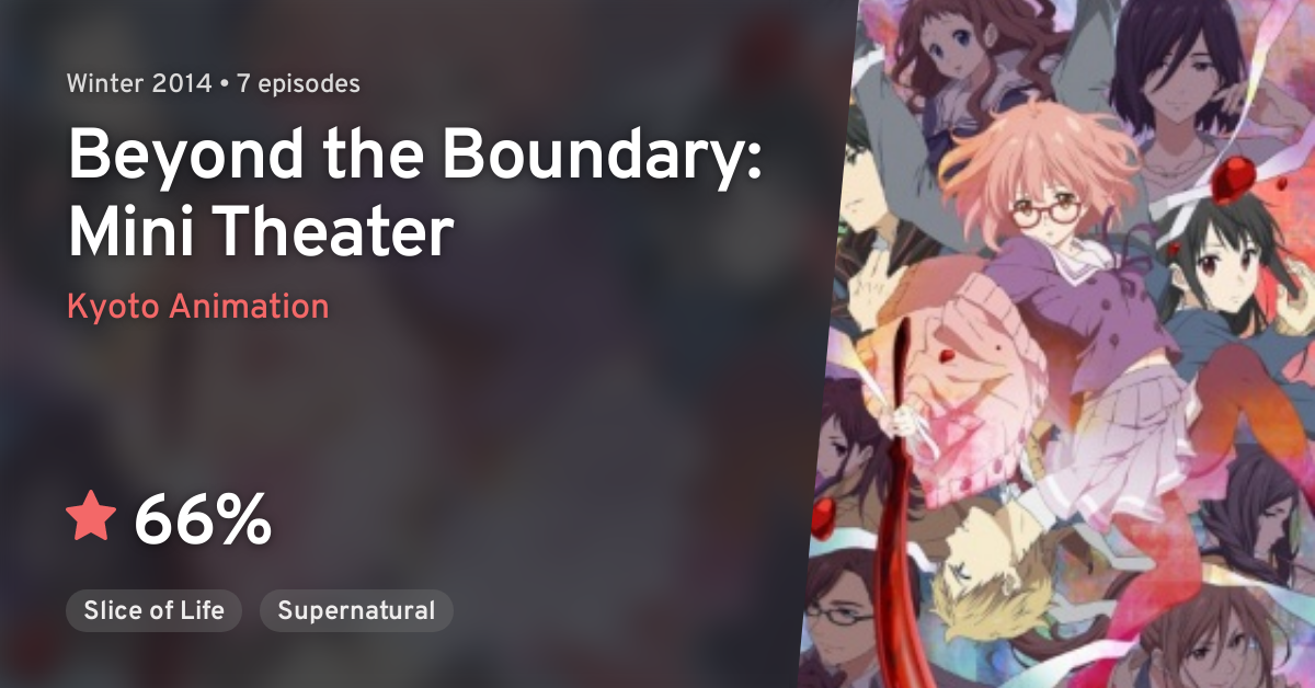 Beyond the Boundary Anime Rec