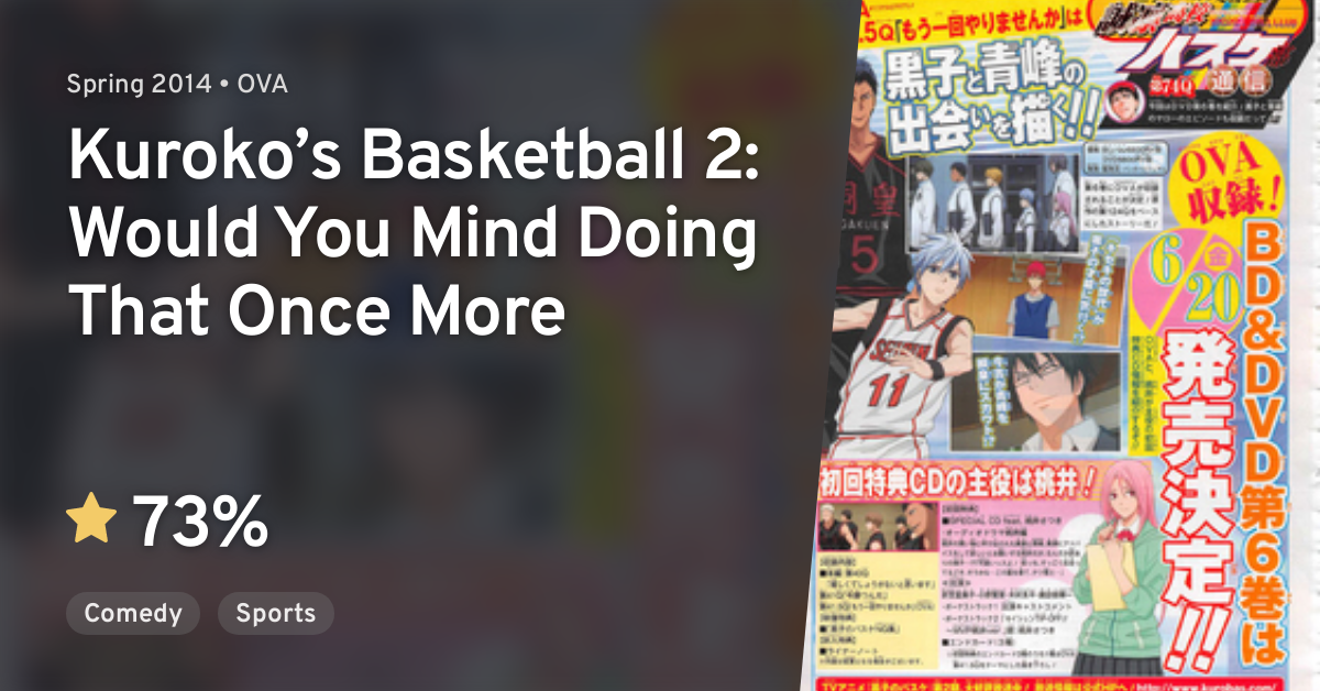 LIMITLESS: A Kuroko no Basket AU Fanzine