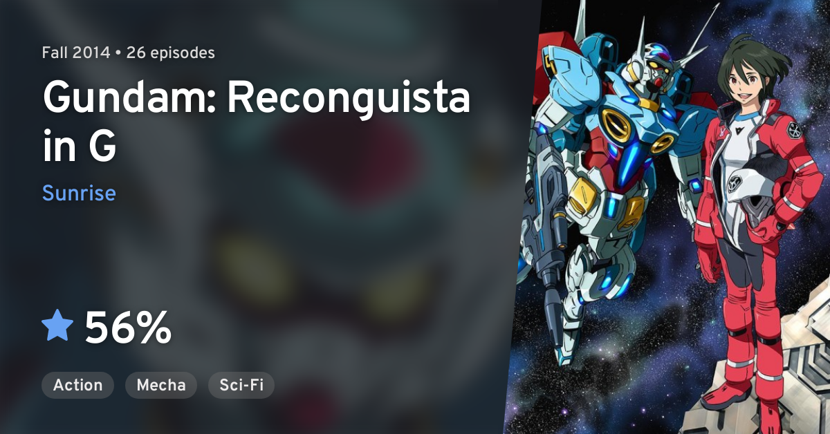 Gundam G No Reconguista Gundam Reconguista In G Anilist