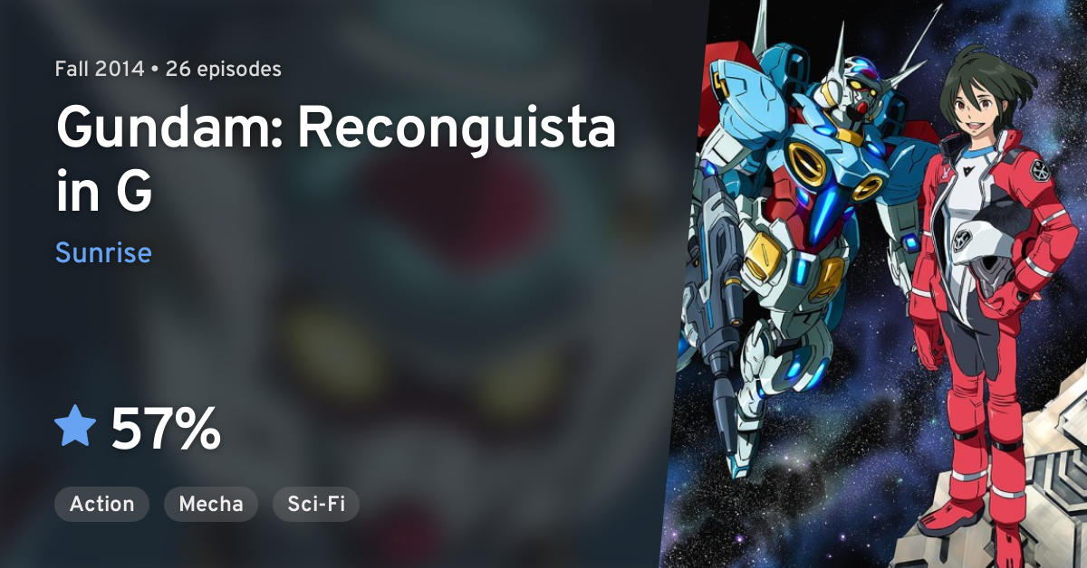 Gundam Reconguista in G (TV) - Anime News Network