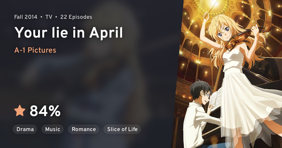 Shigatsu wa Kimi no Uso (Your Lie In April)