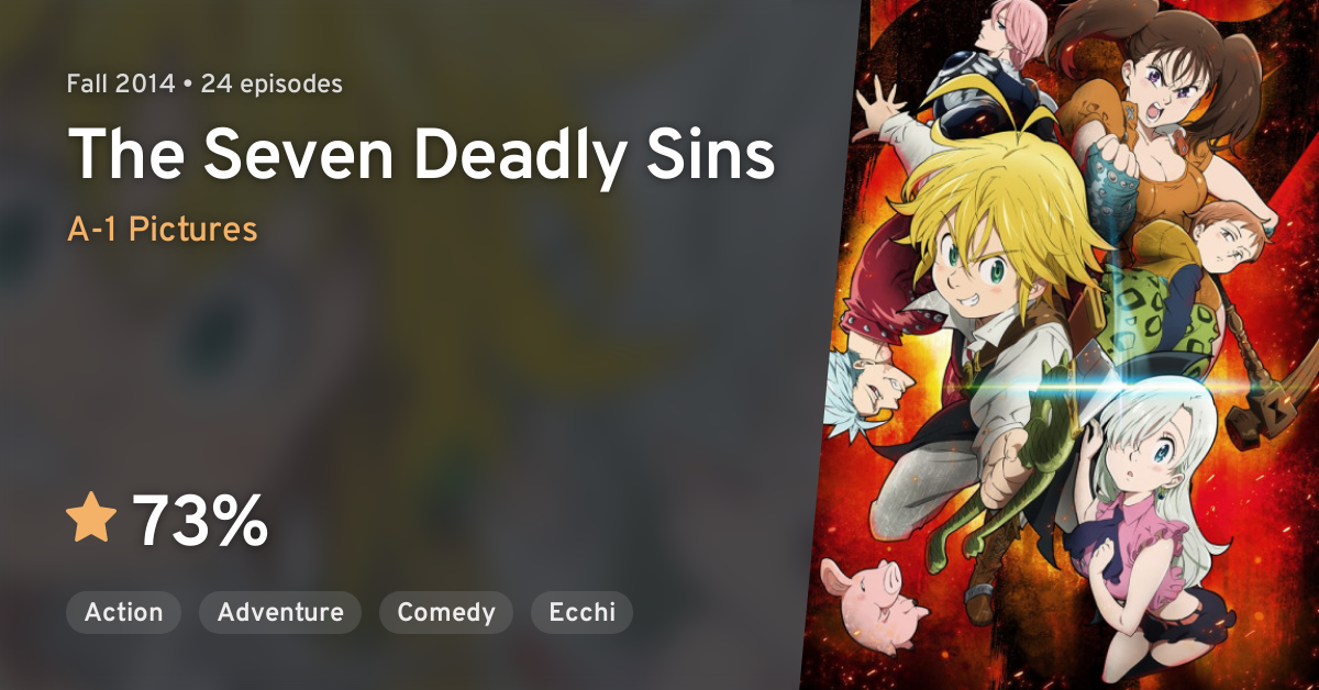 ANIME: NANATSU NO TAZAI  Seven deadly sins anime, Anime, Seven deadly sins