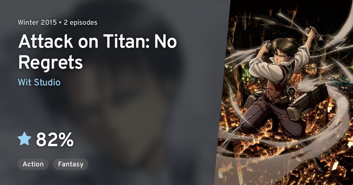 Attack on Titan OADs No Regrets: Part 1 - Watch on Crunchyroll