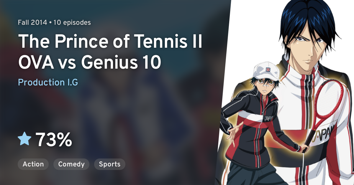 Anime Like The Prince of Tennis II OVA vs Genius 10