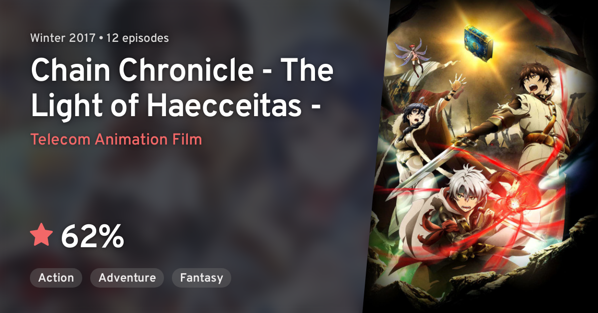 Chain Chronicle: Haecceitas no Hikari (Chain Chronicle - The Light of  Haecceitas -) · AniList