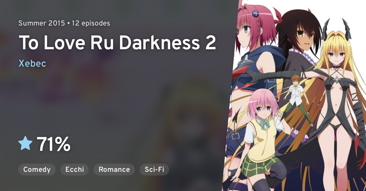 Anime Academy Team - To Love Ru Darkness Season 4, To LOVE-Ru Darkness 2nd, To LOVE Ru Darkness 2 Hindi Subbed!!!