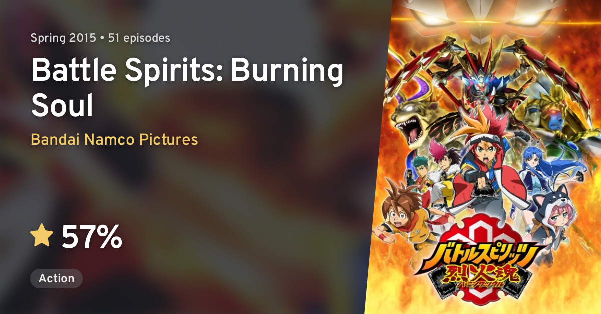 Battle Spirits Burning Soul · Anilist 7224