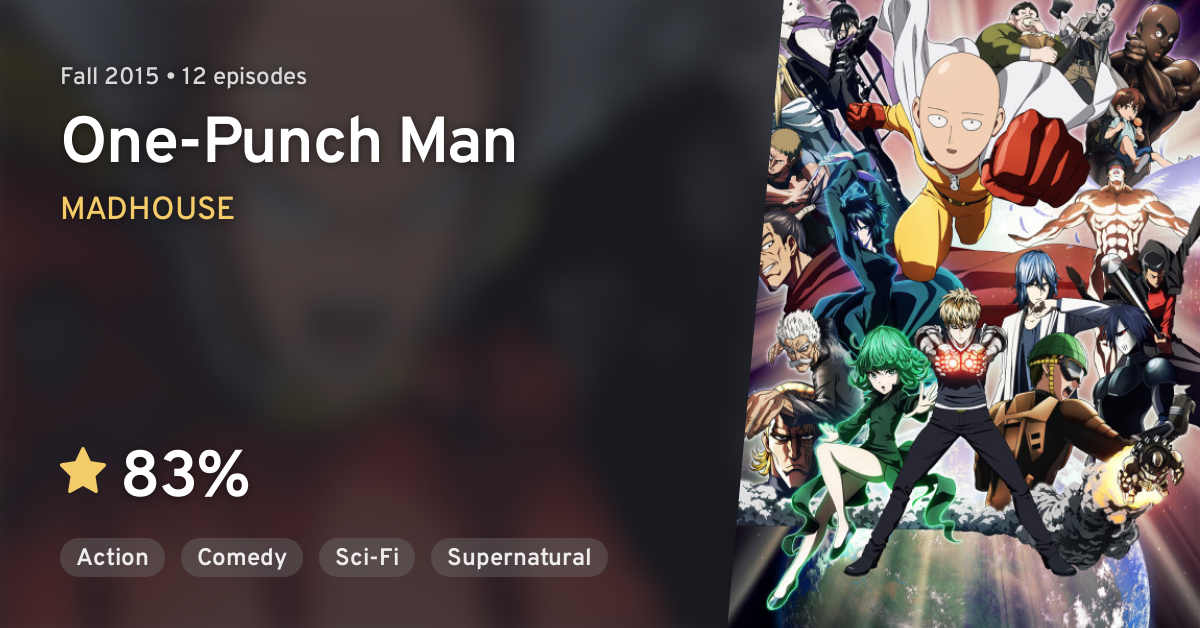One Punch Man (One-Punch Man) · AniList