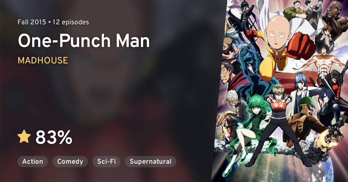 One Punch Man - Anime - AniDB