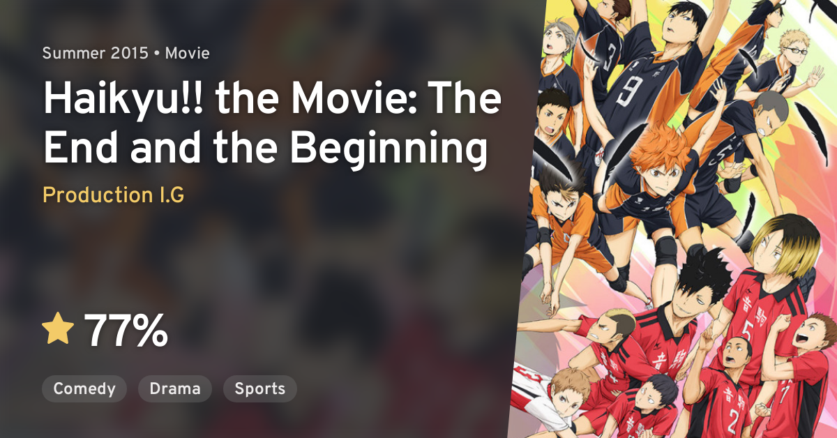Haikyuu!! The Movie: The End and the Beginning streaming