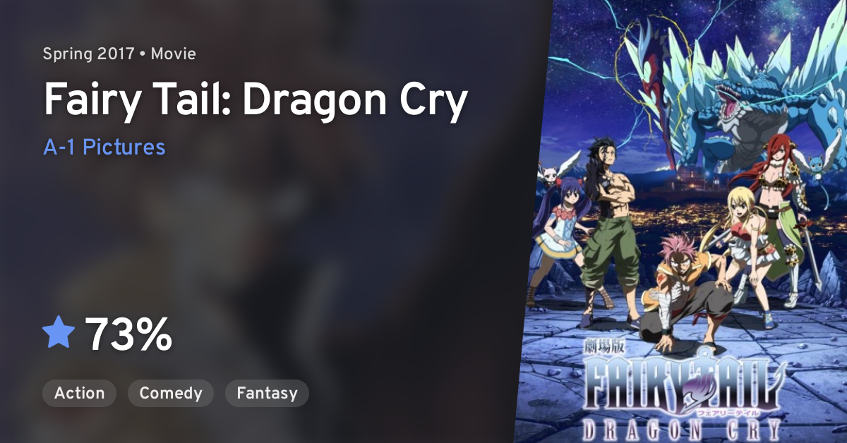 Fairy Tail the Movie: Dragon Cry Dragon Cry - Watch on Crunchyroll